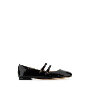 Coach New York Women Black Leather Winley Ballerinas
